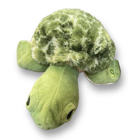 Petting Zoo Plush Turtle Stuffed Animal Tortoise Nursery Decor Shower Gift 15" - Picture 2 of 12